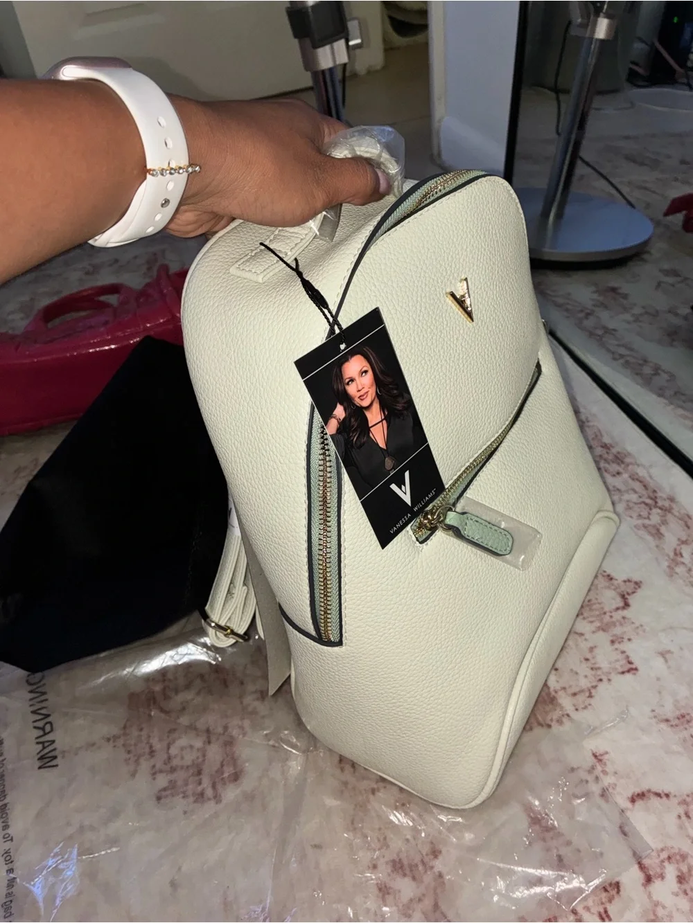 Mint Vanessa Williams Backpack Purse - Women